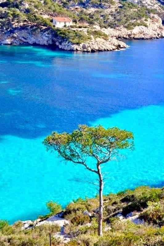 Mon Petit Paradis, Cassis Centre Apt 90 M2, 200 M Mer, Terr Plein Sud, Clim Park Prive エクステリア 写真