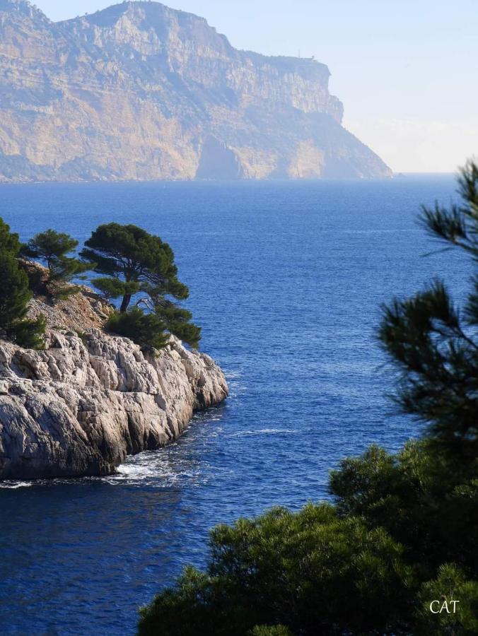Mon Petit Paradis, Cassis Centre Apt 90 M2, 200 M Mer, Terr Plein Sud, Clim Park Prive エクステリア 写真