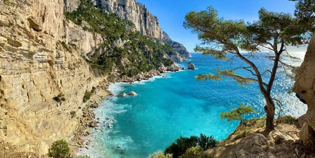 Mon Petit Paradis, Cassis Centre Apt 90 M2, 200 M Mer, Terr Plein Sud, Clim Park Prive エクステリア 写真